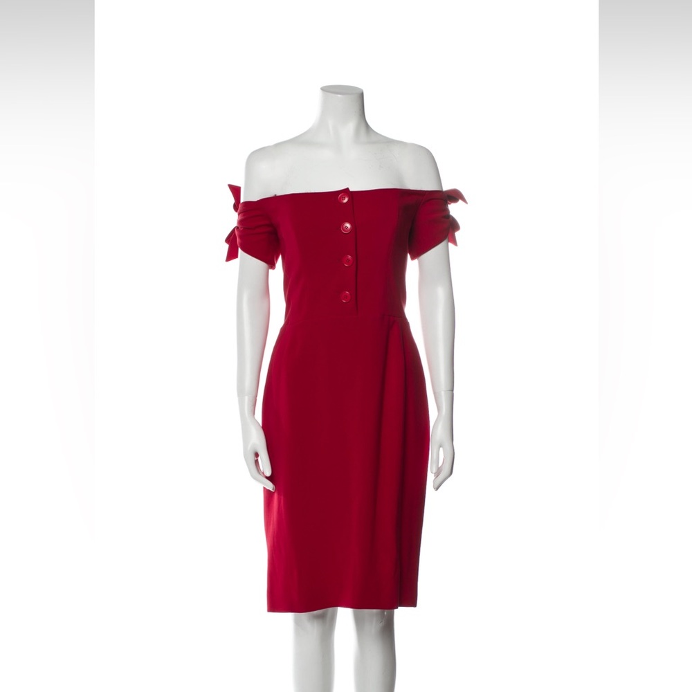 Christian Dior Off The Shoulder Dress